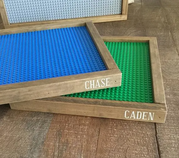 personalized lego tray