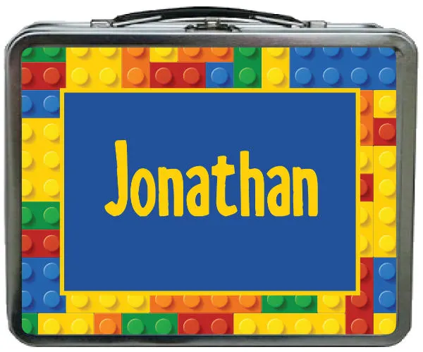 LEGO Lunchbox with Custom Text